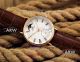 Perfect Replica IWC Portofino Moon phase Rose Gold Black Leather Strap Watches (5)_th.jpg